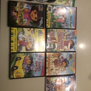 Dora the Explorer DVDs (plus a few others)